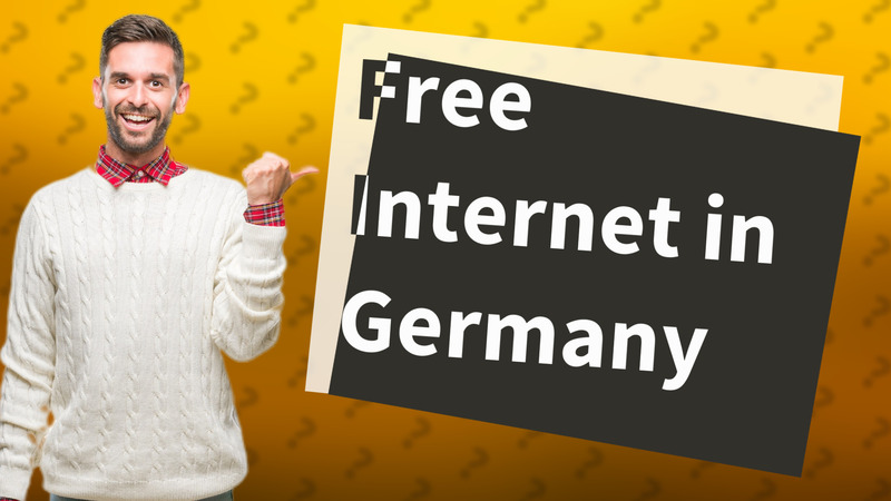 Free Internet in Germany