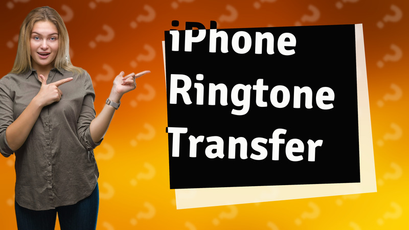 iPhone Ringtone Transfer