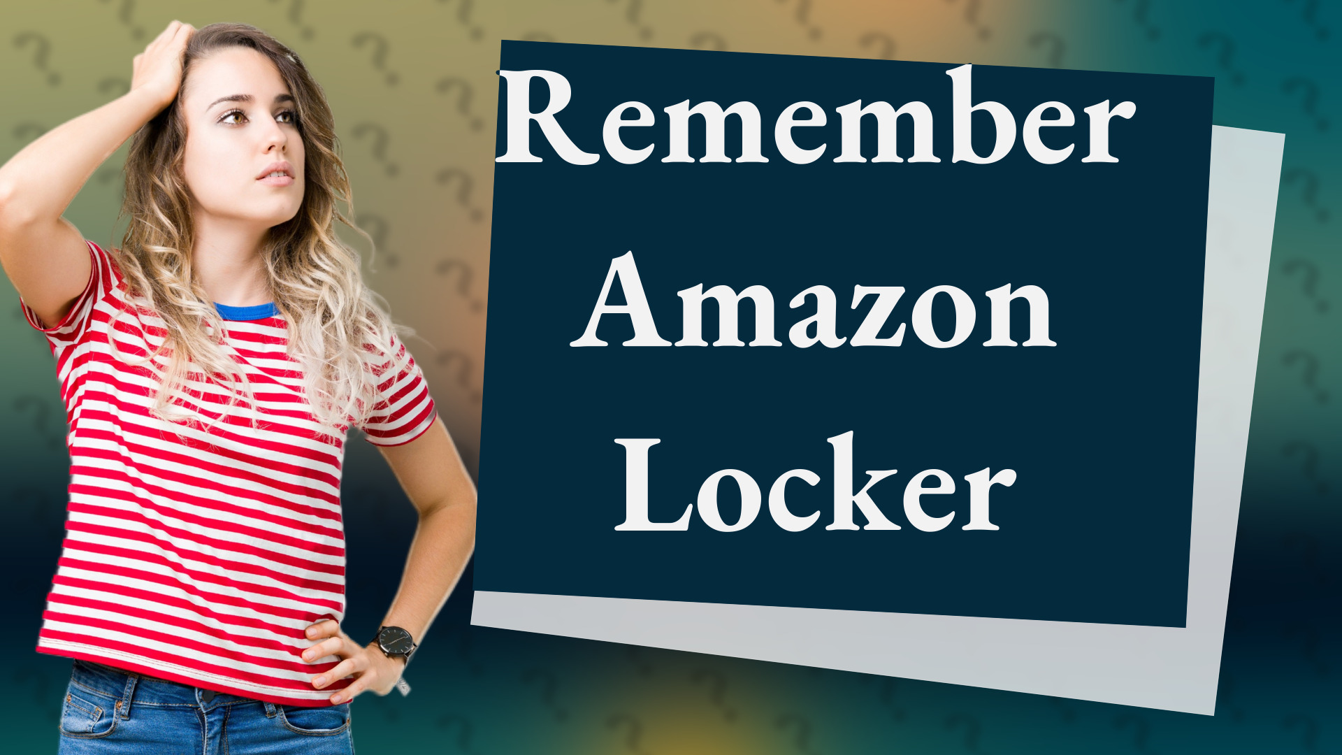 Remember Amazon Locker
