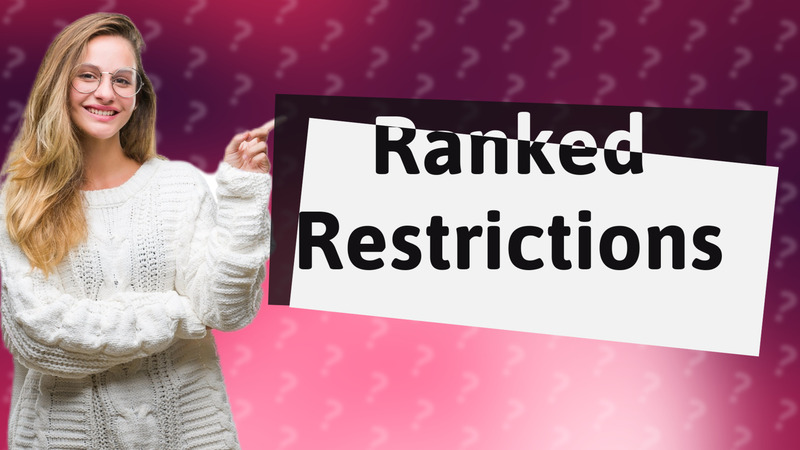 Ranked Restrictions