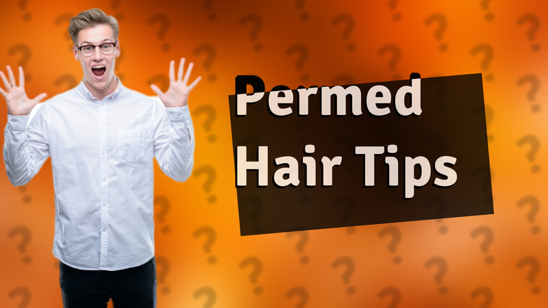 Permed Hair Tips