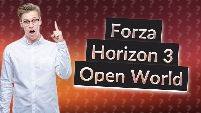 Forza Horizon 3 Open World