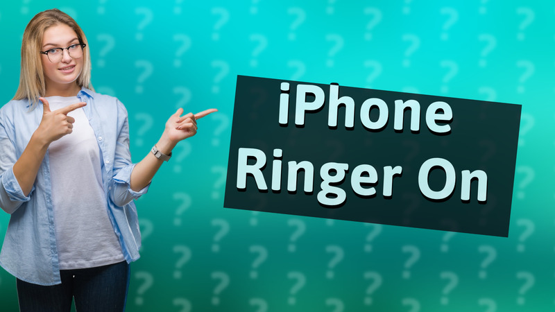 iPhone Ringer On