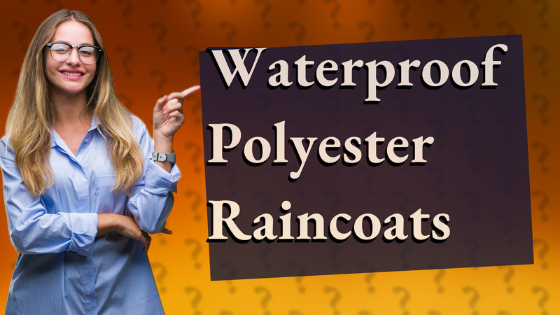 Waterproof Polyester Raincoats