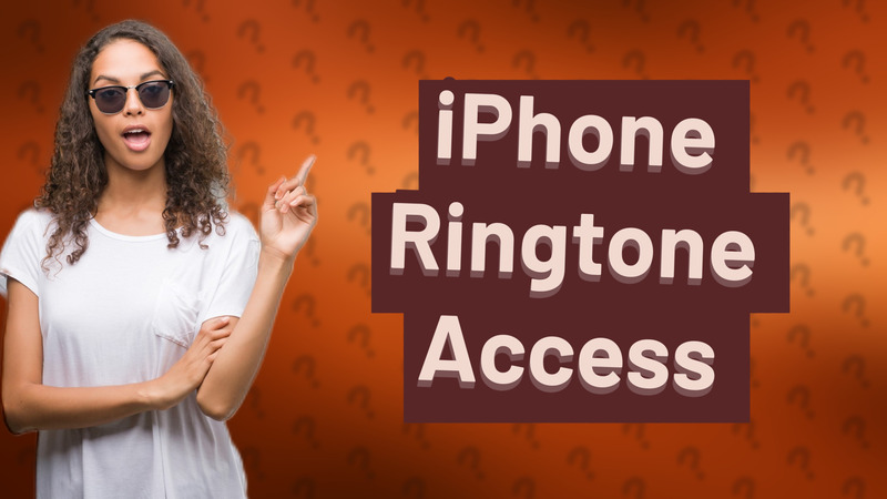 iPhone Ringtone Access