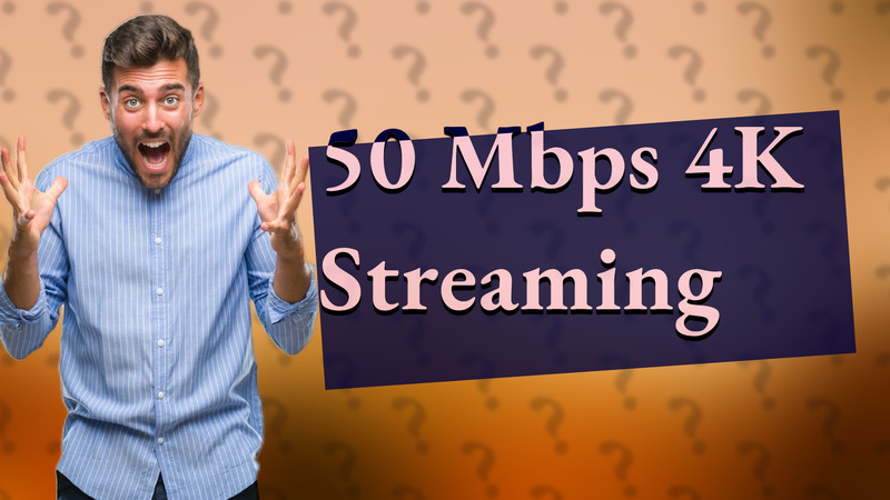 50 Mbps 4K Streaming
