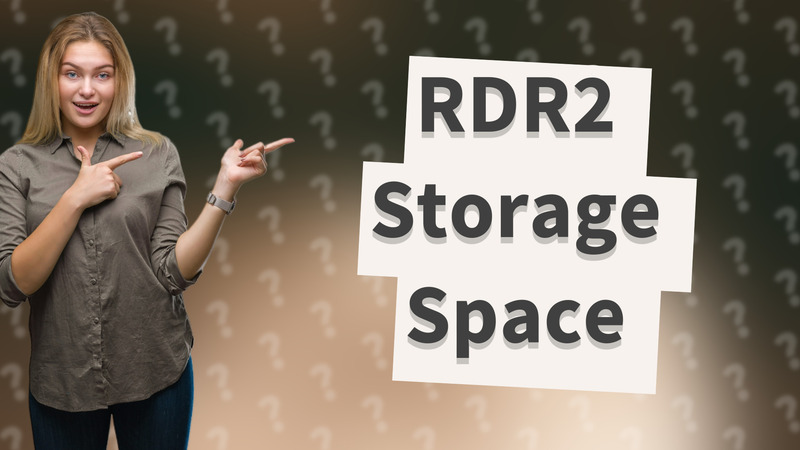 RDR2 Storage Space