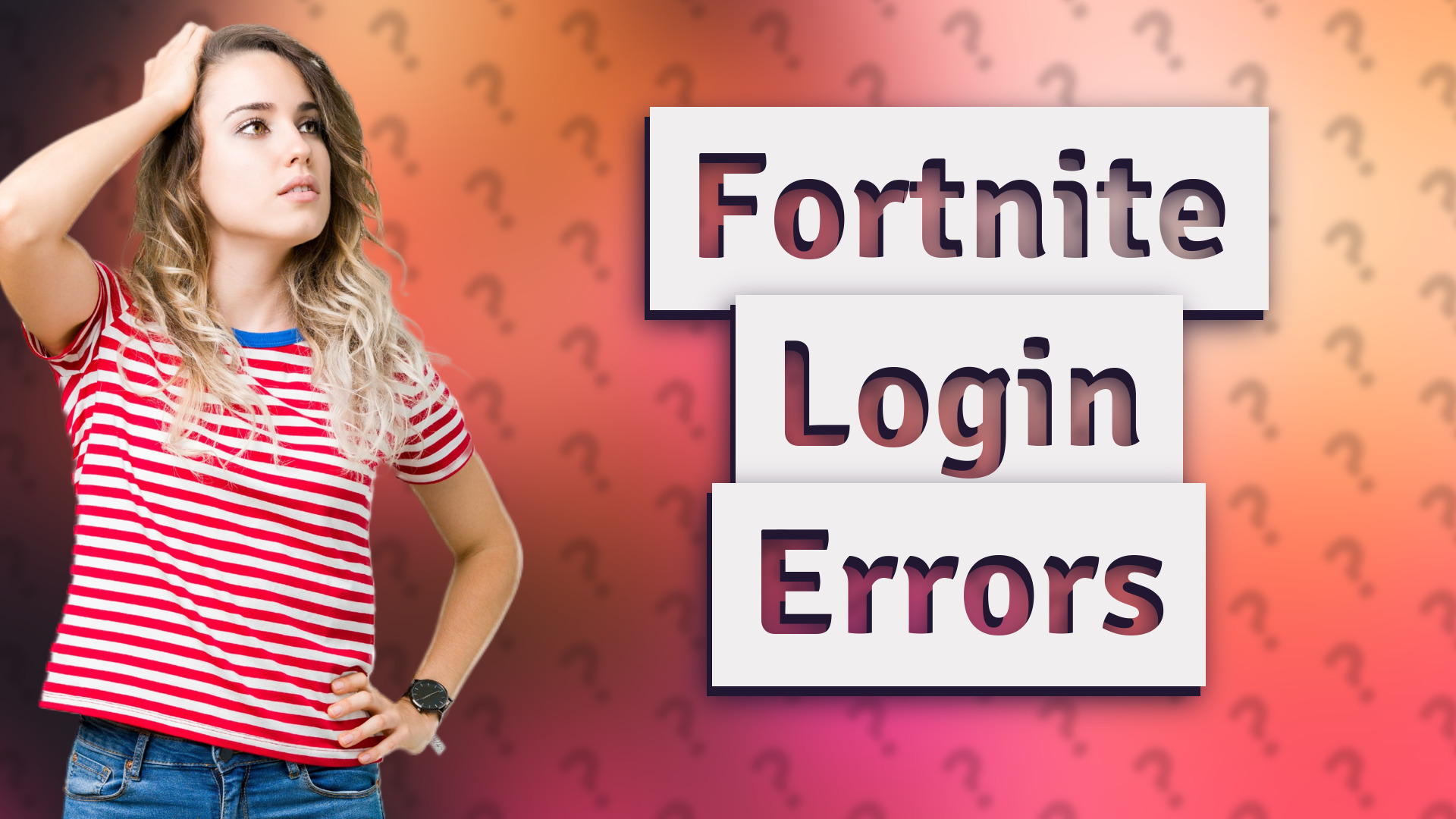 Fortnite Login Errors