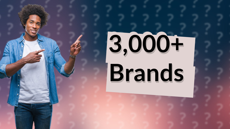 3,000+ Brands