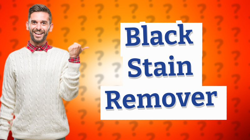 Black Stain Remover