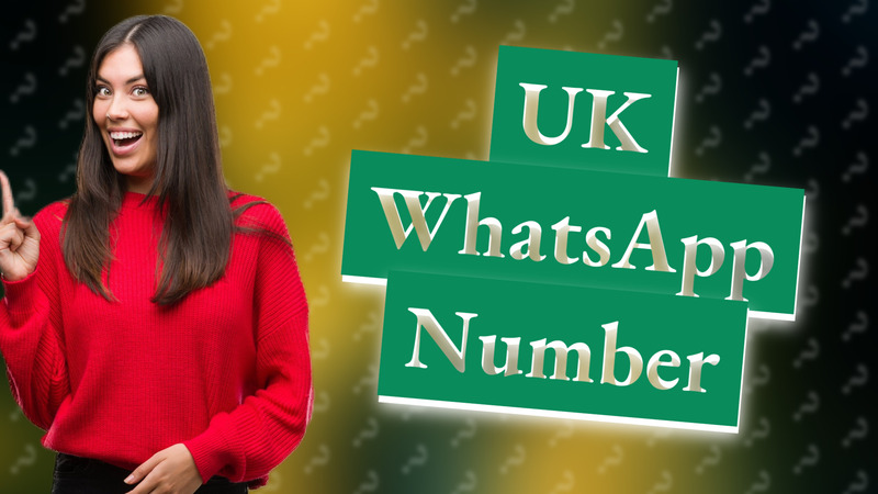 UK WhatsApp Number