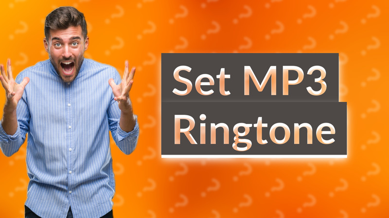 Set MP3 Ringtone