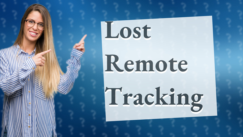 Lost Remote Tracking