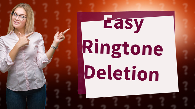 Easy Ringtone Deletion