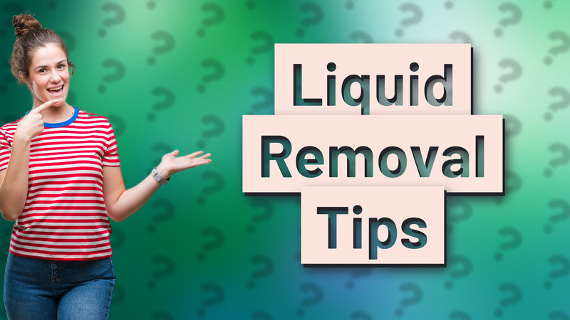 Liquid Removal Tips