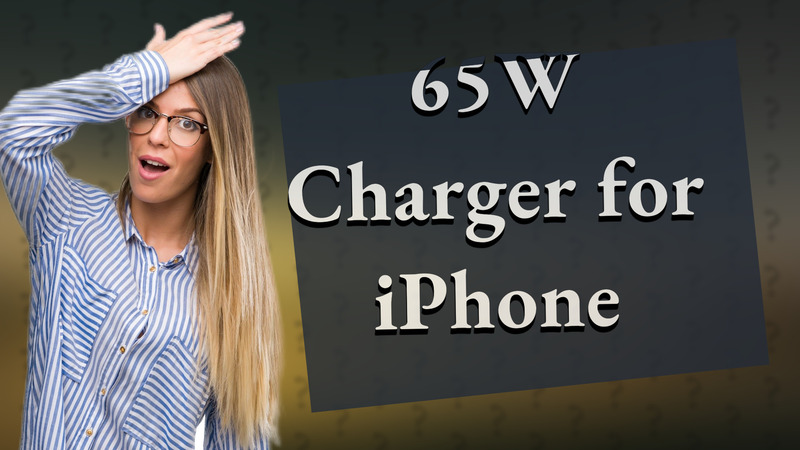 65W Charger for iPhone