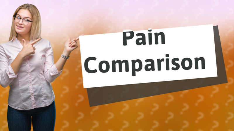 Pain Comparison