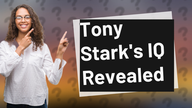 Tony Stark's IQ Revealed