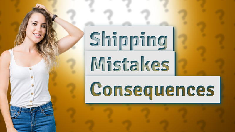 Shipping Mistakes Consequences