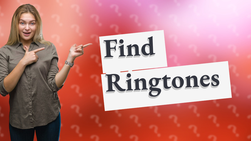Find Ringtones