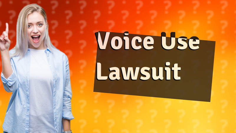 Voice Use Lawsuit