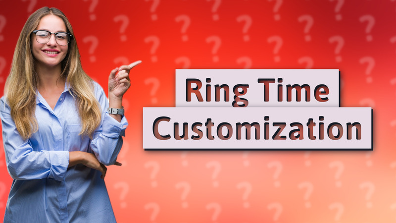 Ring Time Customization