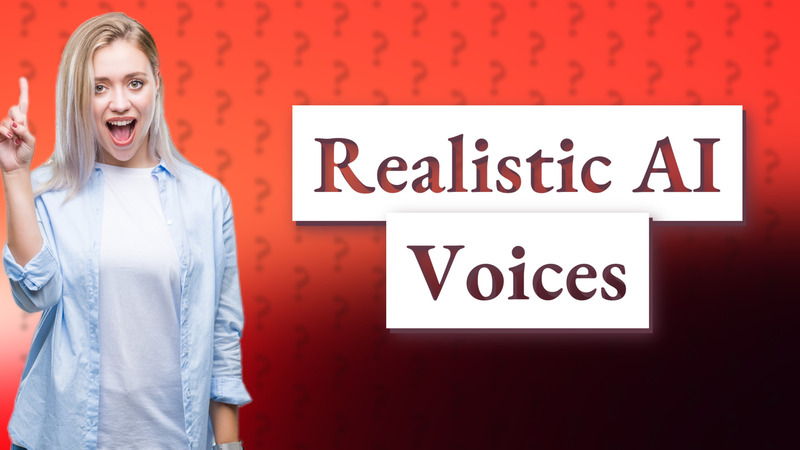Realistic AI Voices