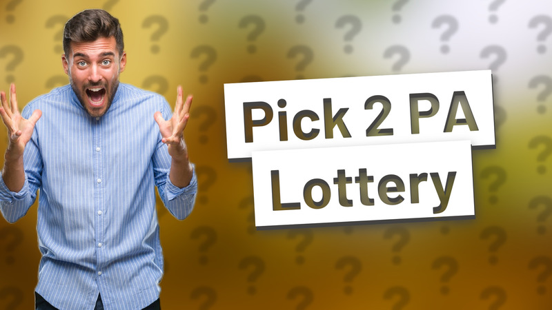 Pick 2 PA Lottery