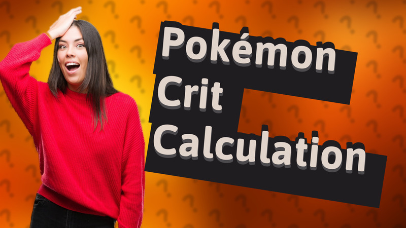 Pokémon Crit Calculation