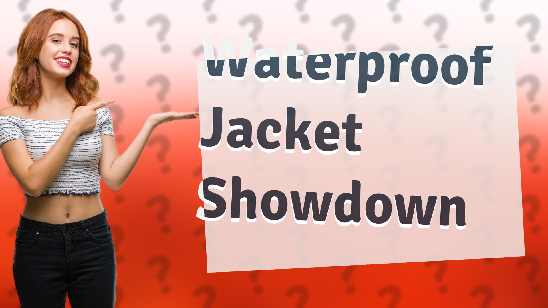 Waterproof Jacket Showdown
