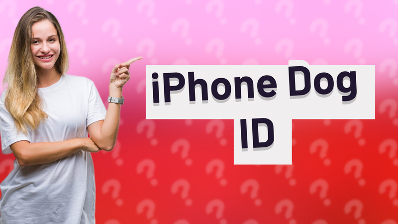 iPhone Dog ID