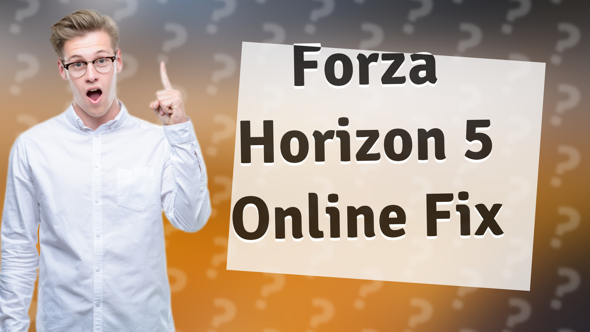 Forza Horizon 5 Online Fix