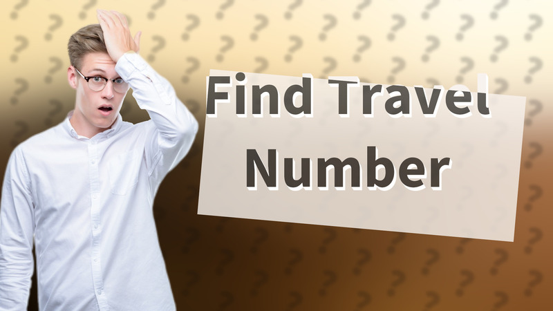 Find Travel Number