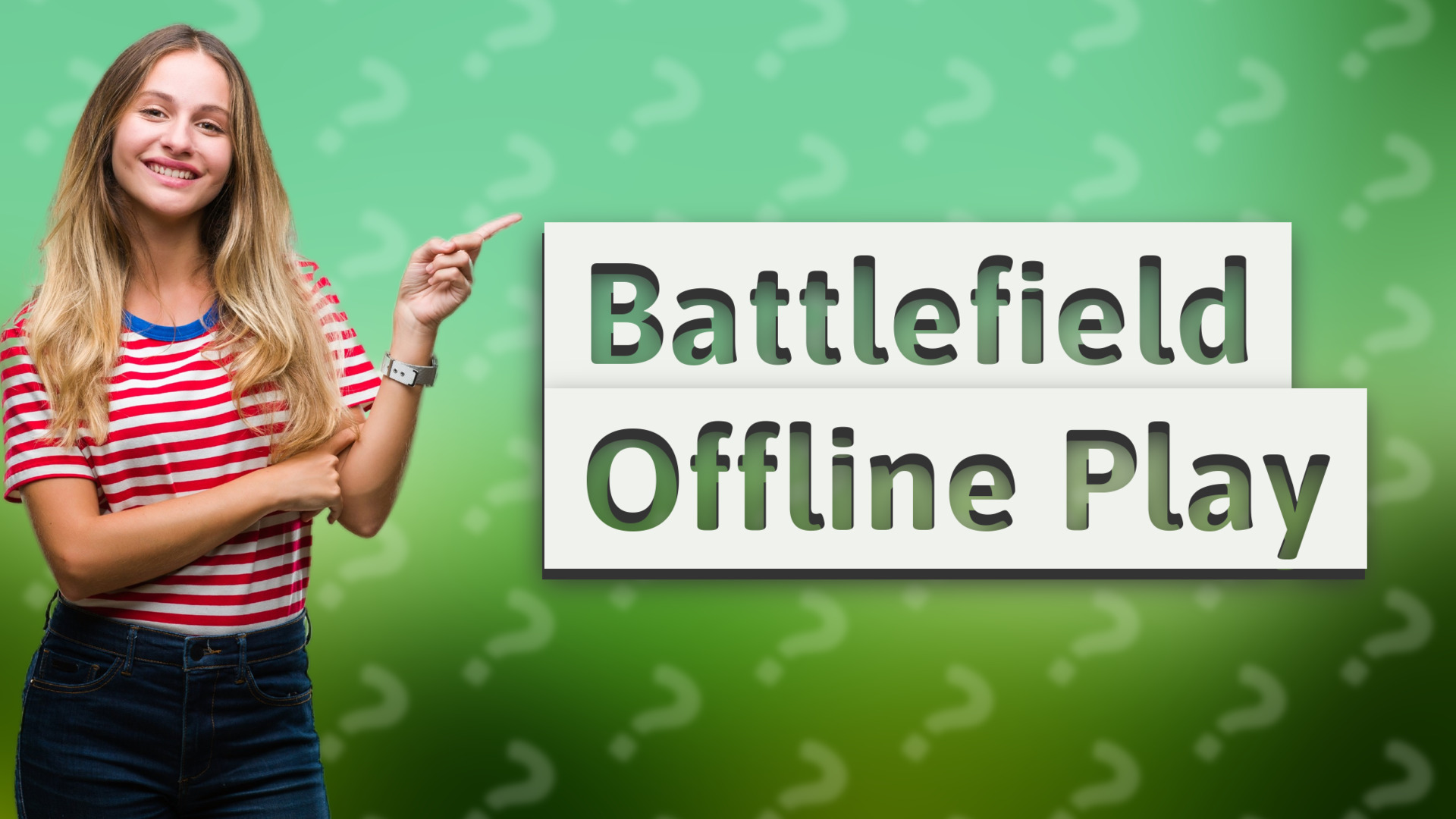 Battlefield Offline Play
