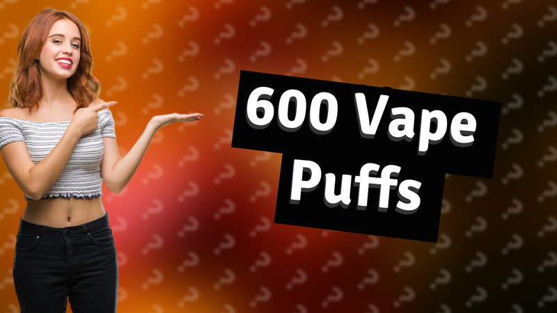 600 Vape Puffs