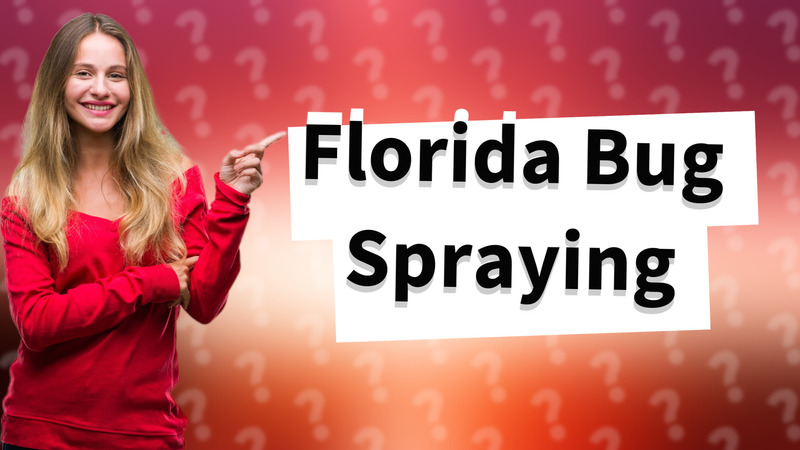Florida Bug Spraying
