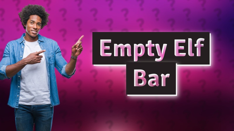 Empty Elf Bar