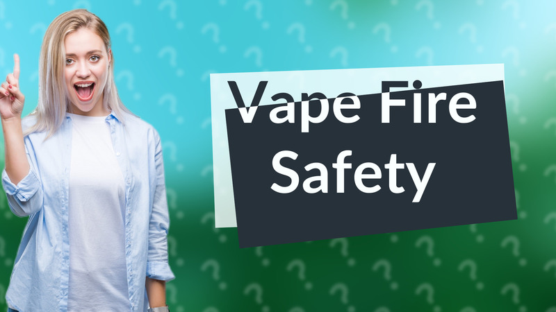 Vape Fire Safety