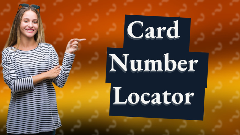 Card Number Locator