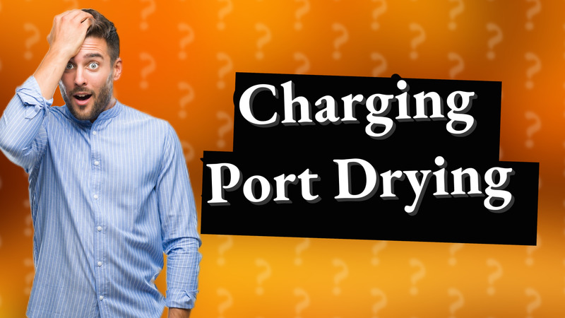 Charging Port Drying