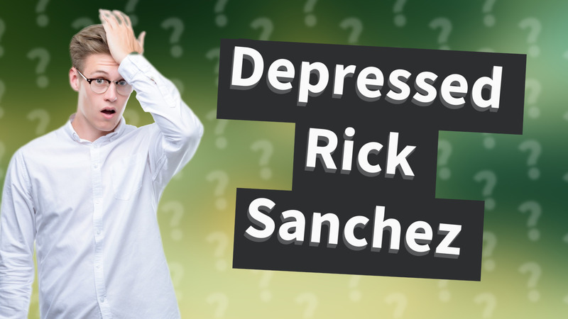 Depressed Rick Sanchez