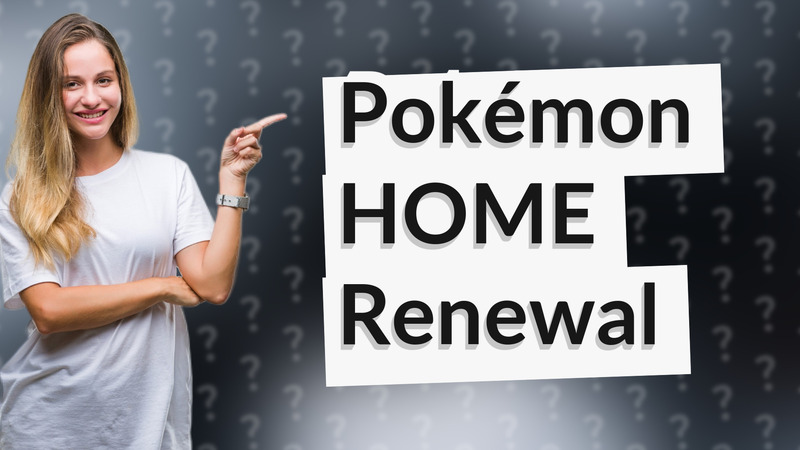 Pokémon HOME Renewal