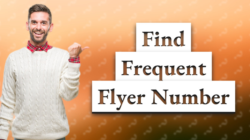Find Frequent Flyer Number