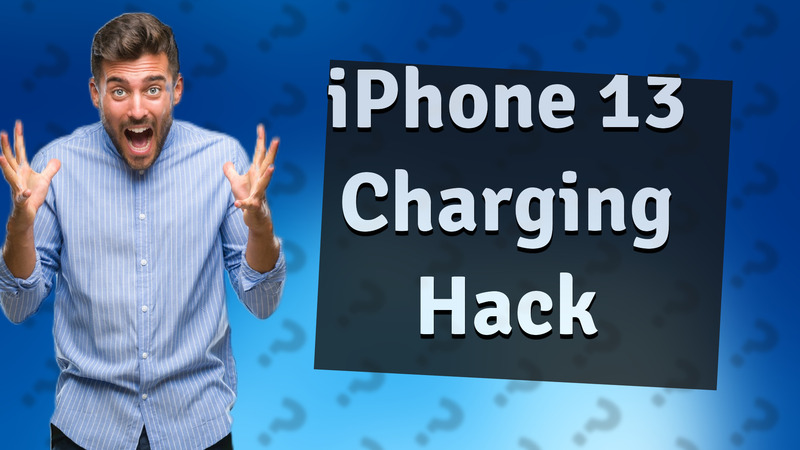 iPhone 13 Charging Hack