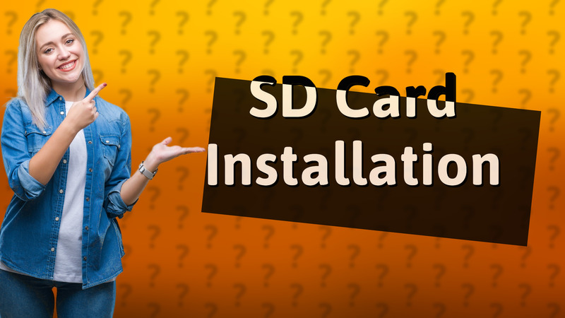 SD Card Installation