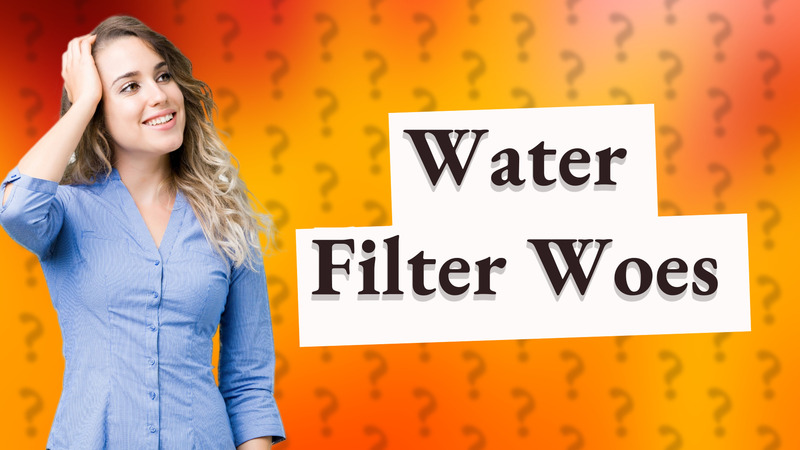 Water Filter Woes