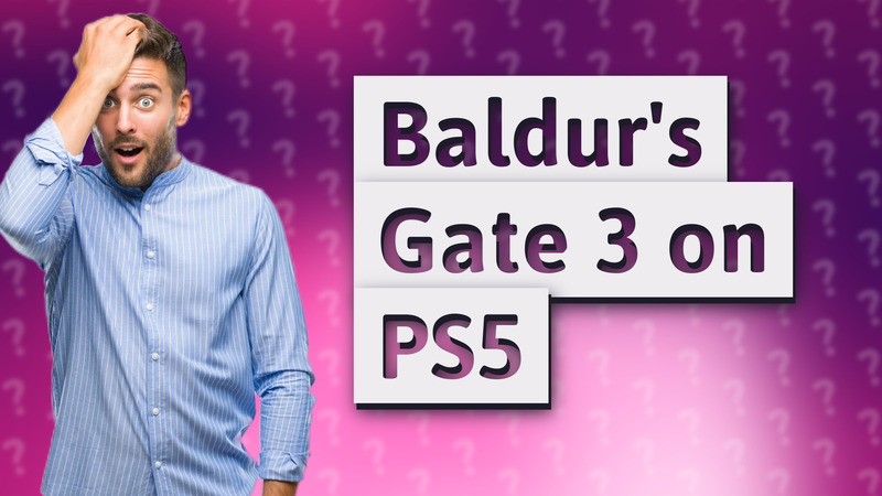 Baldur's Gate 3 on PS5