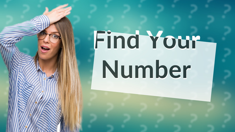 Find Your Number