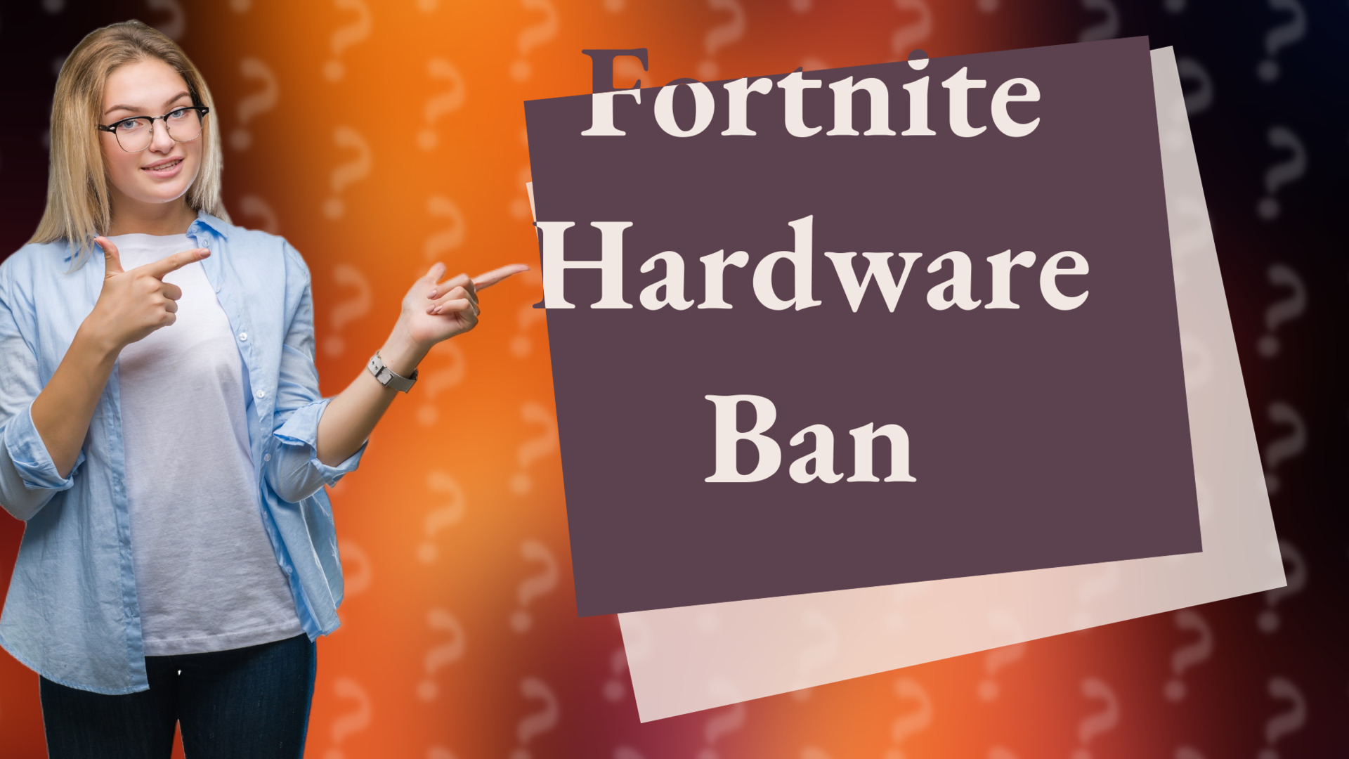 Fortnite Hardware Ban