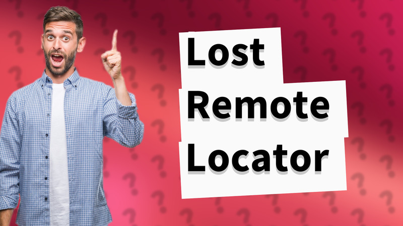 Lost Remote Locator